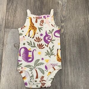 Carters Colourful Animal Print Baby Bodysuit